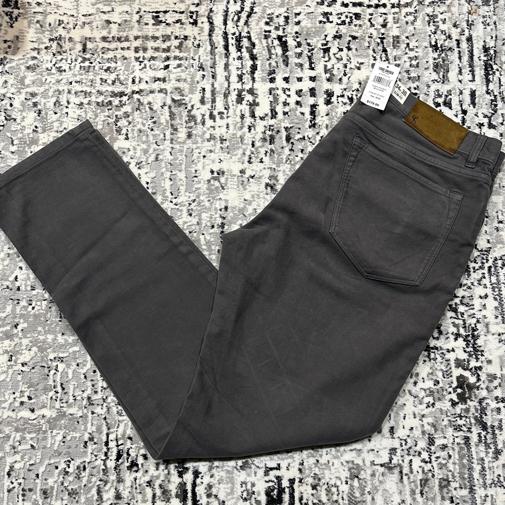 Todd Snyder Men’s Moleskin Slim 5 Pocket Pants 34/30